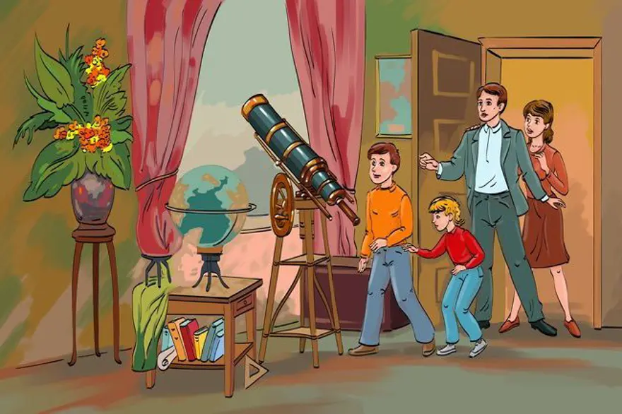 4. Gök bilimci nerede? 3