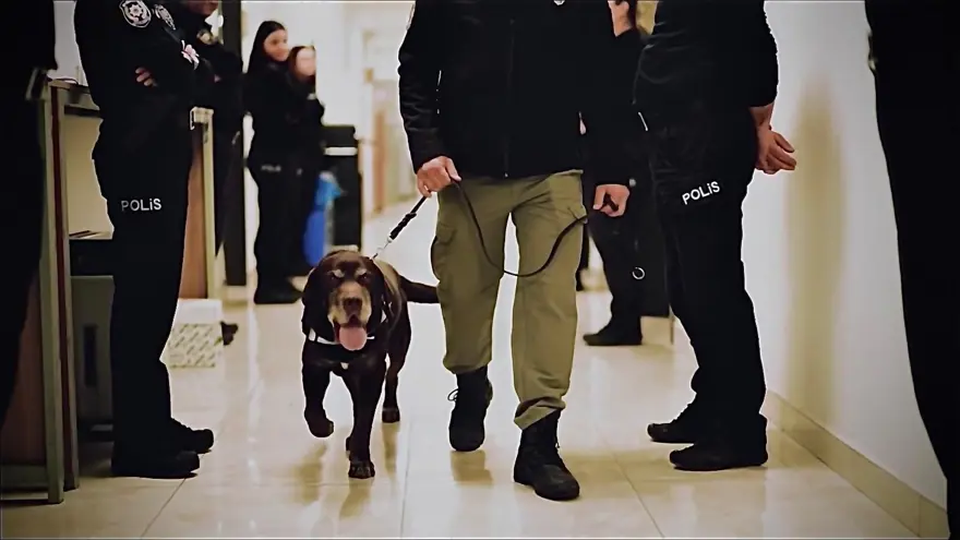 Ankara Emniyeti'nin emektar narkotik köpeği 'Toma': 11 yıl sonra emekli oldu 2