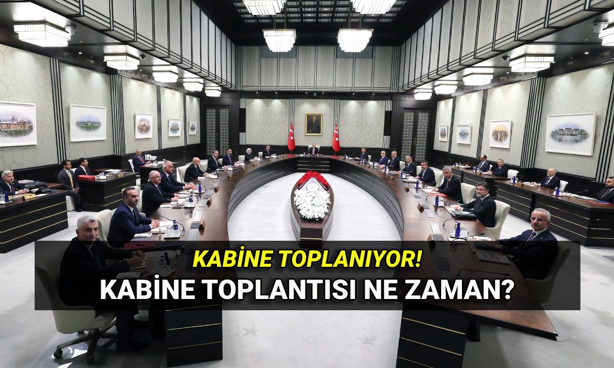 Kabine kararları bekleniyor! Cumhurbaşkanlığı Kabinesi ne zaman, bugün mü toplanacak?