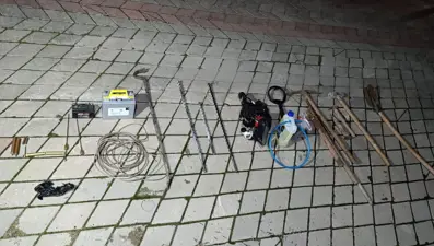 Kaçak kazı suçüstü yakalama