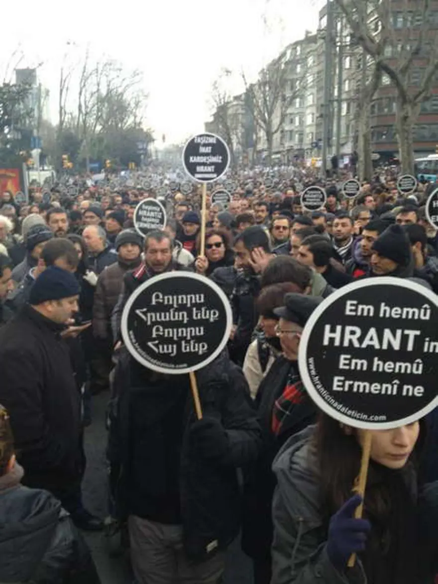 Hrant Dink anıldı 19