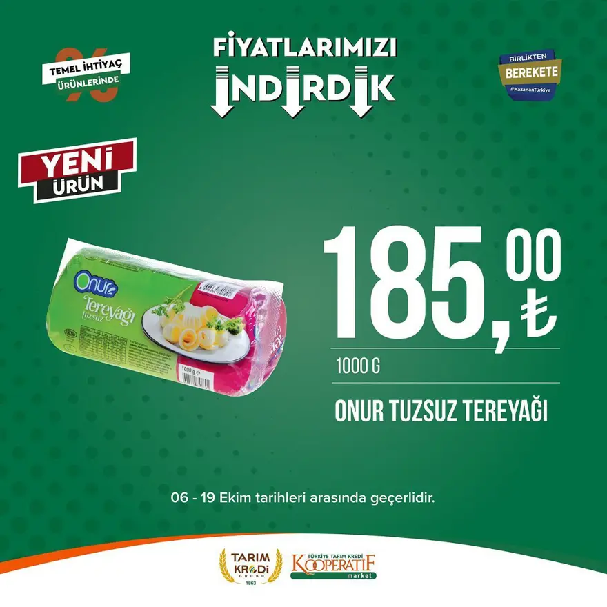 Tarım Kredi Kooperatif Market kasım ayına özel yeni indirimli ürünler: Birçok üründe yüzde 50 indirim fırsatı (2 Kasım 2023 Tarım Kredi Market indirimleri) 91