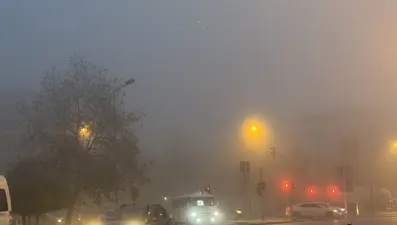 Denizli'de görüş mesafesi düştü