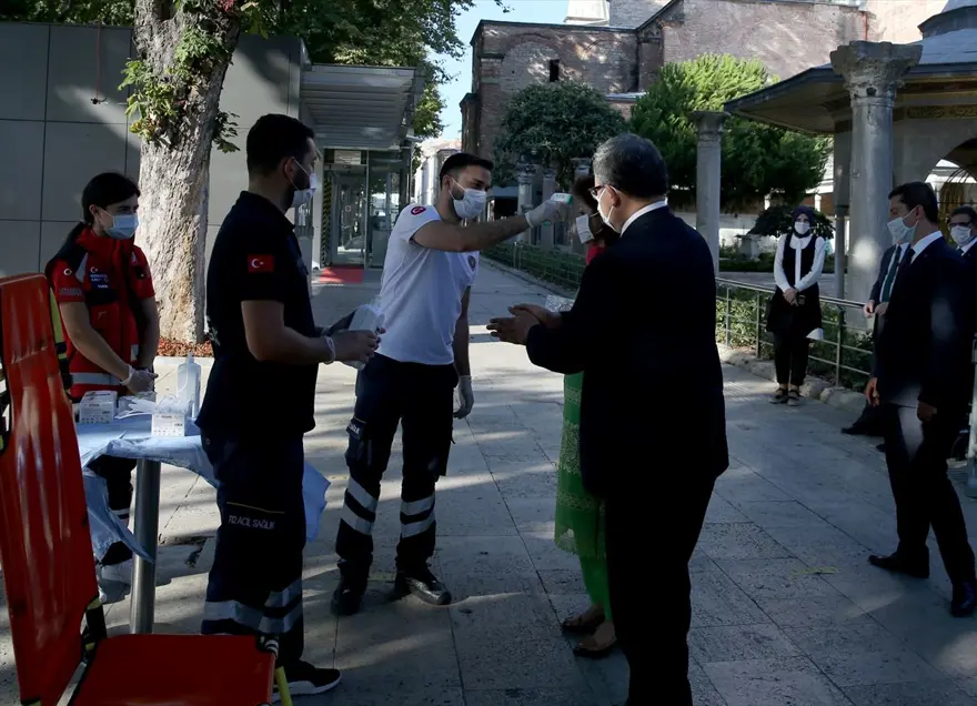 Büyükelçilere Ayasofya turu 17 Büyükelçilere Ayasofya turu 17