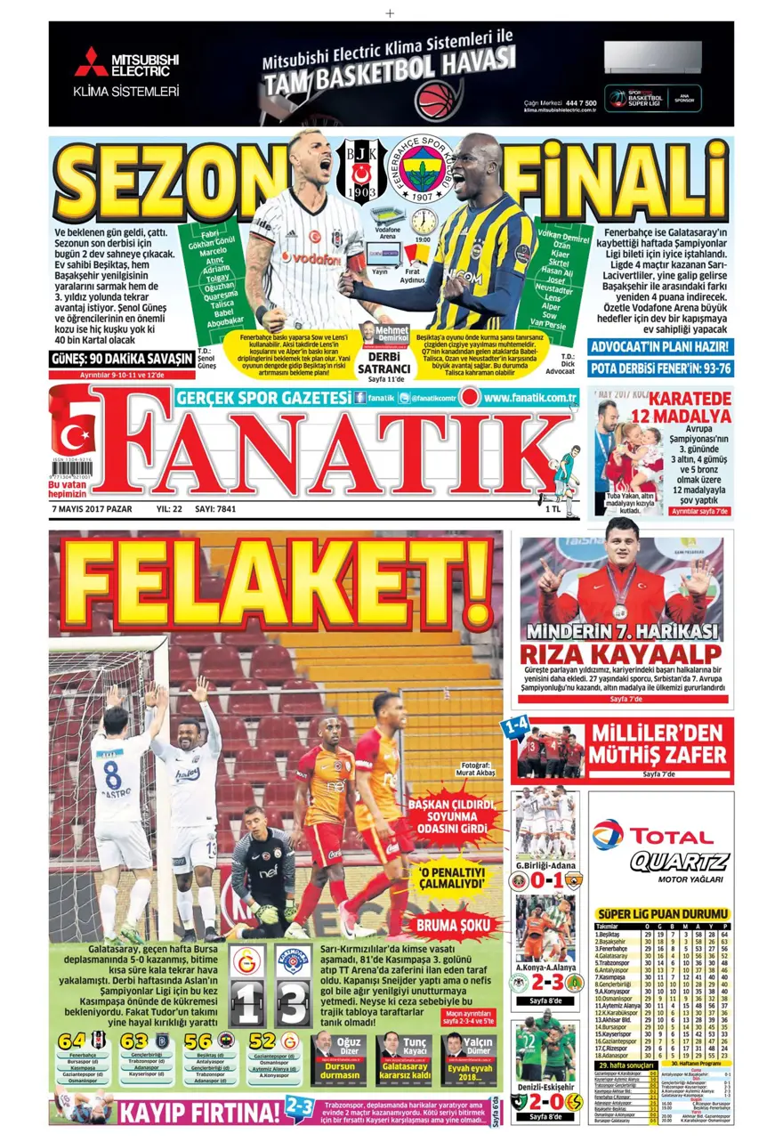 Günün gazete manşetleri - 07.05.2017 17