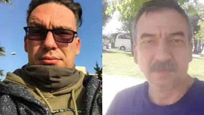 Otomobilde tartıştığı oğlunu satırla öldürdü