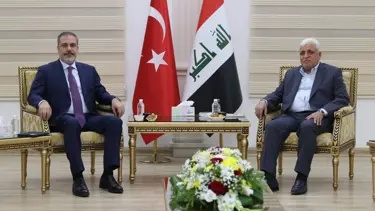 Bakan Fidan’dan Irak’ta resmi temaslar