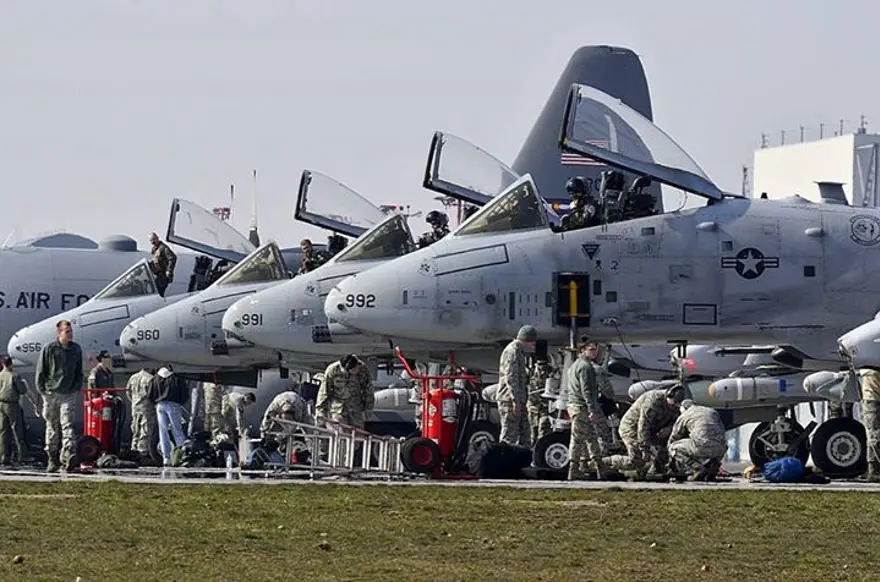 ABD'nin 'tank katili' uçakları İncirlik'te 8 ABD'nin 'tank katili' uçakları İncirlik'te 8