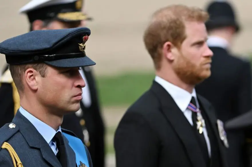 ''Prens Harry ve Prens William küslüğü, monarşinin sonunu getirebilir'' 