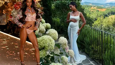 Ünlü Victoria's Secret meleği ikinci kez hamile