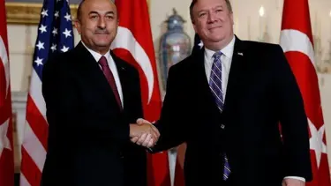 NATO toplantısında Çavuşoğlu'ndan Pompeo'nun eleştirilerine yanıt