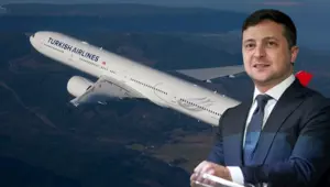 Ukrayna Devlet Başkanı Zelenskiy: Hayalim THY seviyesinde ulusal hava yolu şirketi kurmak