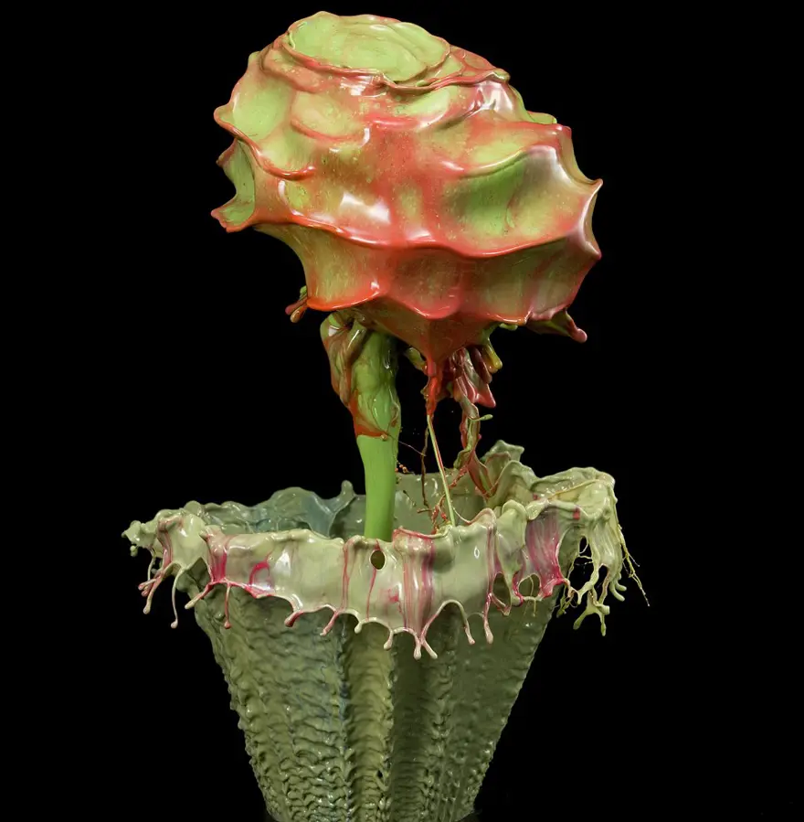 Tablo gibi çiçekler 1