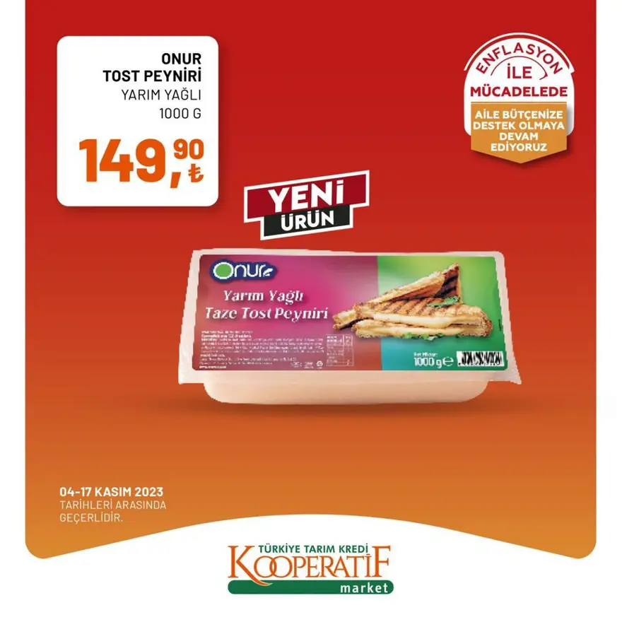 Tarım Kredi Kooperatif Market kasım ayına özel yeni indirimli ürünler listesi: Birçok üründe indirim rüzgarı (15-17 Kasım 2023 Tarım Kredi Market indirimleri) 30 Tarım Kredi Kooperatif Market kasım ayına özel yeni indirimli ürünler listesi: Birçok üründe indirim rüzgarı (15-17 Kasım 2023 Tarım Kredi Market indirimleri) 30