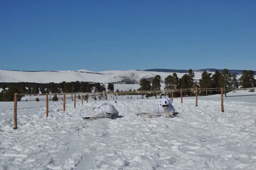 Komandoların 2 bin 200 metre rakımda, eksi 25 derecede zorlueğitimi 23 Komandoların 2 bin 200 metre rakımda, eksi 25 derecede zorlueğitimi 23