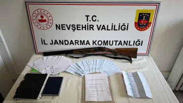 Nevşehir'de "tefeci" operasyonu: 3 şüpheli tutuklandı