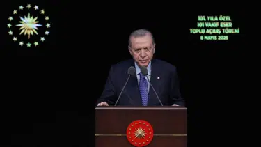 Cumhurbaşkanı Erdoğan: "Vakıflar, gençlerin yuva kurmasına destek olmalı"