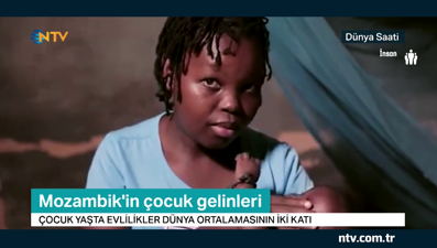 Mozambik’in çocuk gelinleri