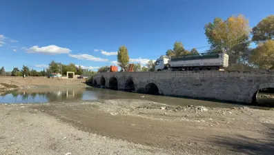 Tokat'taki tarihi köprü 2 bin yıldır ayakta: Altı kemerli yapısıyla dikkat çekiyor