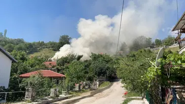 Soba yangını evi kullanılmaz hale getirdi