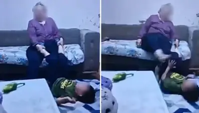 Babaanneden torununa dayak: Çocuk, koruma altına alındı