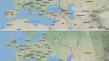 Ukrayna hava sahası kapanınca, Antalya-Moskova uçuşu 2 saat uzadı