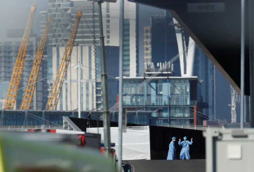 Corona için acilen yapılan hastane boş duruyor 17