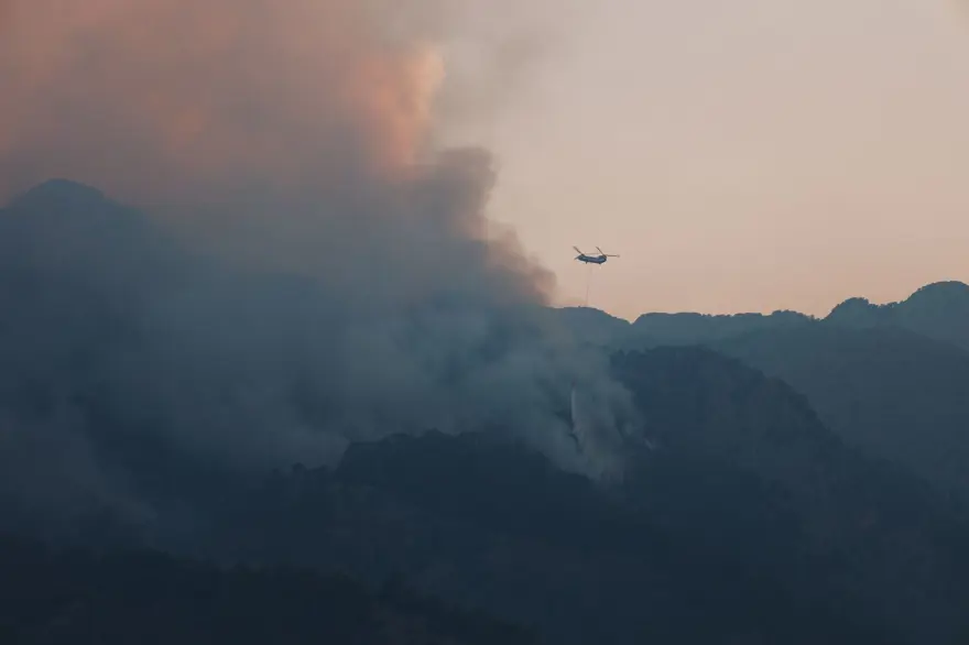 Antalya Kemer'deki orman yangını 4. gününde kontrol altına alındı 42