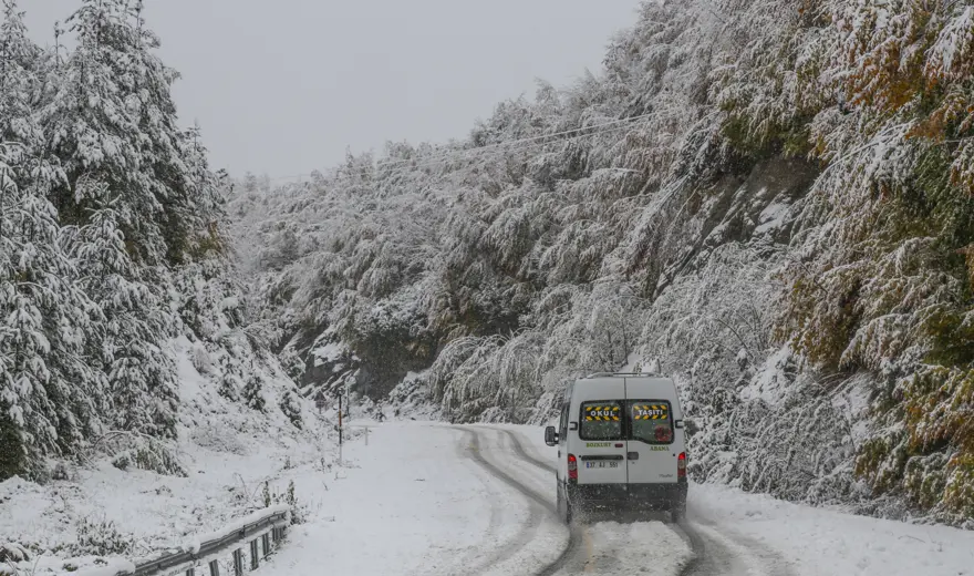 Ağrı-Iğdır karayolu ulaşıma kapandı 9