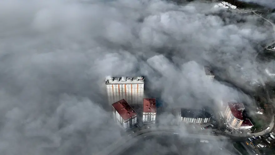 Düzce'de sis etkili oldu 