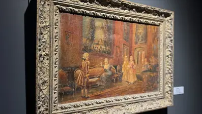 İtalyan ressamların eserleri Adıyaman'da sergileniyor