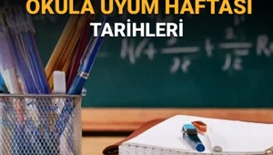 Okula uyum kılavuzu yayımlandı: MEB okula uyum haftanın başlayacağı tarihi hatırlattı Okula uyum kılavuzu yayımlandı: MEB okula uyum haftanın başlayacağı tarihi hatırlattı