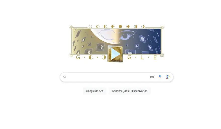 Google’dan 21 Şubat’ta Yarım Ay'ın Yükselişine özel Doodle: Ay’ın evreleri nelerdir? 