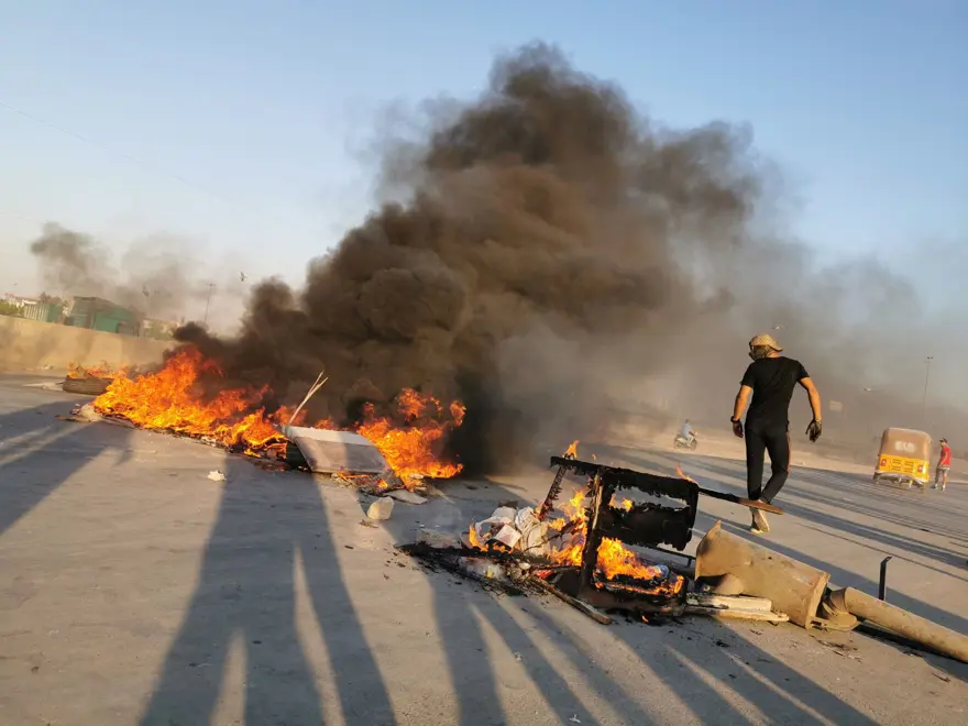 Irak'taki gösterilerin bilançosu: 104 ölü, 6 bin 107 yaralı 5