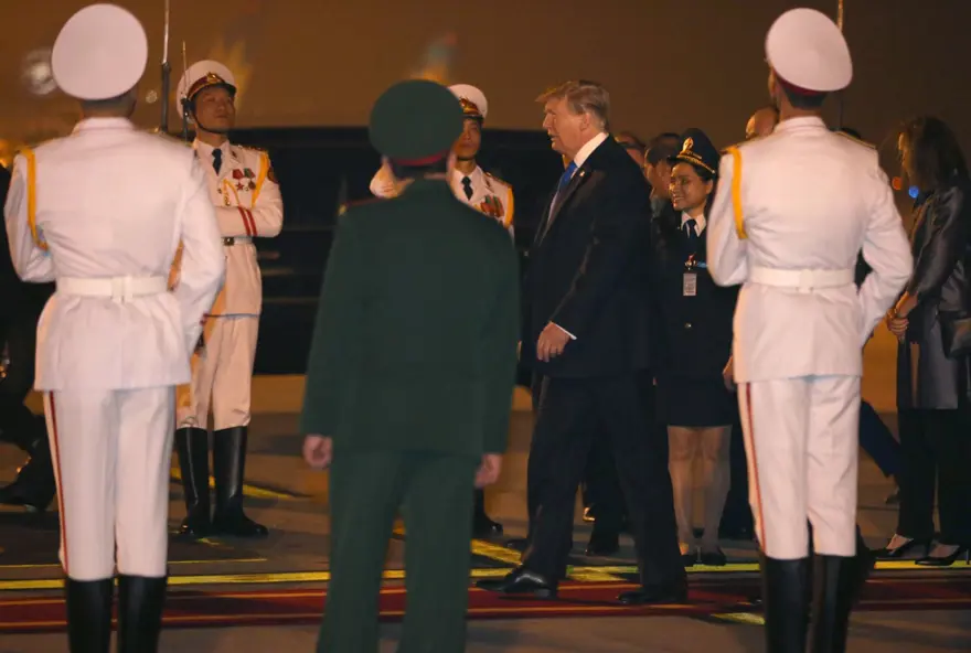 Kim'in ardından Trump da Vietnam'a geldi 8