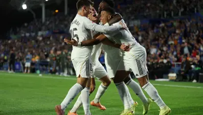 İki kırmızı kart, Arda Güler'den asist, Real Madrid'den zafer: Nefes kesen maçta Getafe'yi yendi!