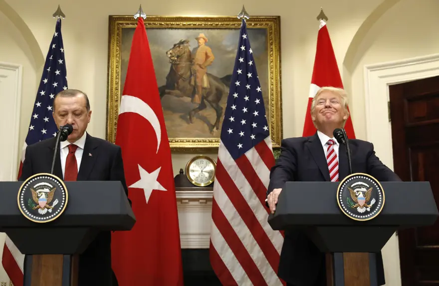 Erdoğan ve Trump ilk kez buluştu 7