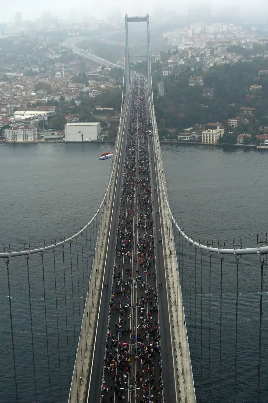 İstanbul Maratonu'ndan renkli görüntüler 27
