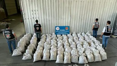 İstanbul'da 2 ton "captagon" ele geçirildi