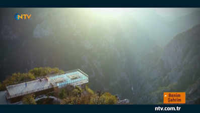 “Kastamonu kanyonlarına cam terastan bakınca...”