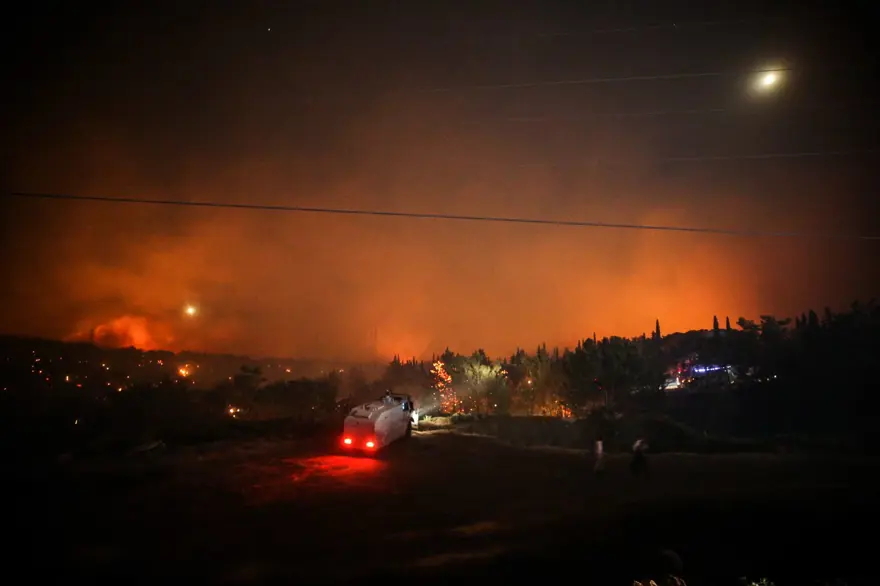 Mersin Gülnar'da orman yangını 32 Mersin Gülnar'da orman yangını 32