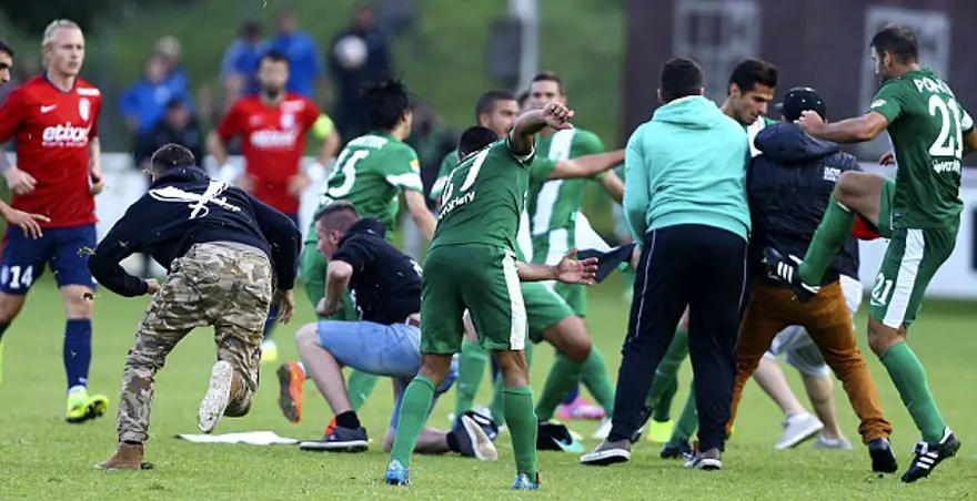 İsrail takımına Gazze saldırısı 6