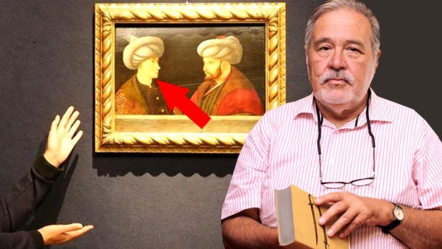 İlber Ortaylı portrede Fatih Sultan Mehmet'in karşısındaki kişinin kim olduğunu açıkladı