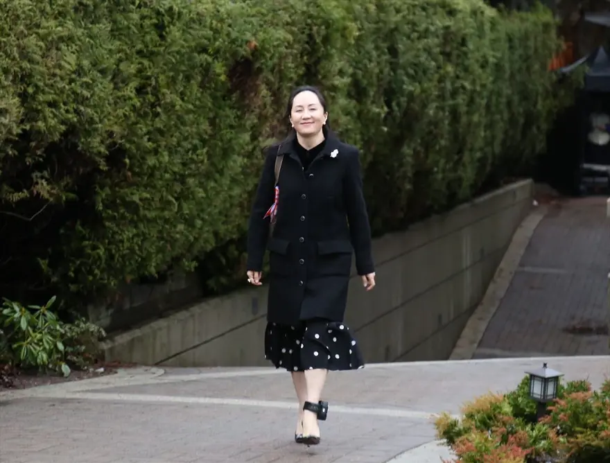 Huawei yöneticisi Vancou'nun 'ABD'ye iade' davası Vancouver'da başladı 5
