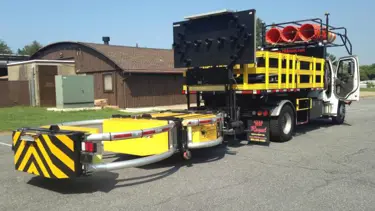 ABD'de şoförsüz kamyon yol yapımında kullanılacak