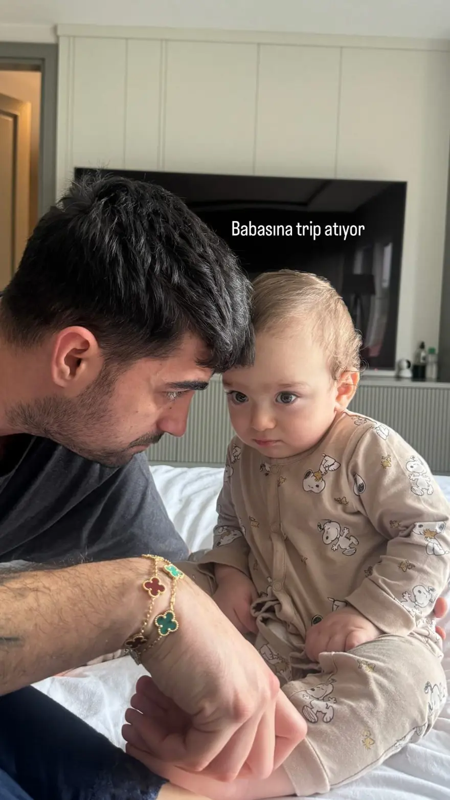 Yasemin Şefkatli eşi İdo Tatlıses ve oğlunu paylaştı: Babasına trip atıyor 4