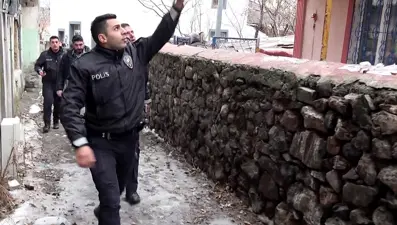 Çatıdaki hükümlüye operasyon