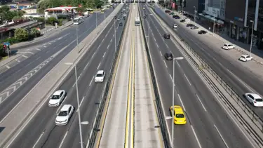 İstanbul'da bayramda yollar boş kaldı