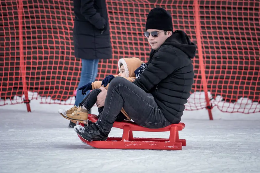 Palandöken'de hafta sonu yoğunluğu 12
