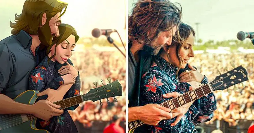 Bradley Cooper ve Lady Gaga (A Star Is Born) 1